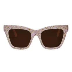 I-SEA Women's Sunglasses - Sutton (PINK PEARL/BROWN POLARIZED)