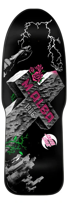 SANTA CRUZ 10.24" MALBA TOMBSTONE REISSUE DECK (11117054-148229)
