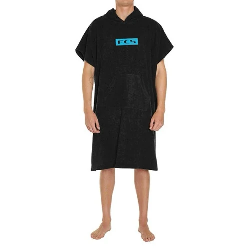 FCS TOWEL PONCHO BLACK (AATP-01-BLK-00)