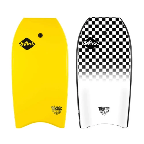 42" SOFTECH MYSTIC YELLOW/WHITE BODYBOARD (MYST-YWH-042)