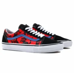 VANS X KROOKED SKATE OLD SKOOL SHOES (VN0A5FCBAPC1)