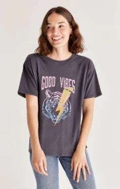 Z SUPPLY ORGANIC BOYFRIEND TIGER TEE (ZT221964)