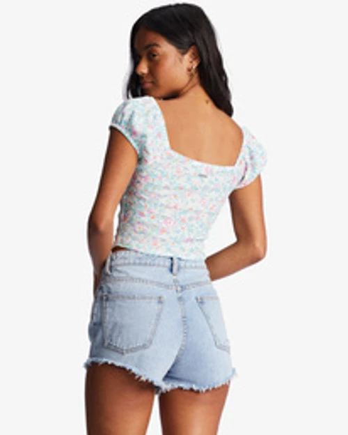 BILLABONG PRETTY SWEET CROP TOP (ABJKT00443) - Image 2