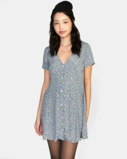 RVCA UNDERSTATED DRESS(EX)