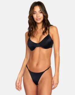 RVCA SOLID ULTRA SKIMPY BOTTOM(EX)