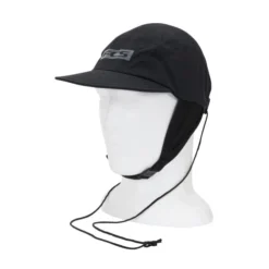 FCS ESSENTIAL SURF CAP HAT LARGE (AESC-01-BLK-LG)