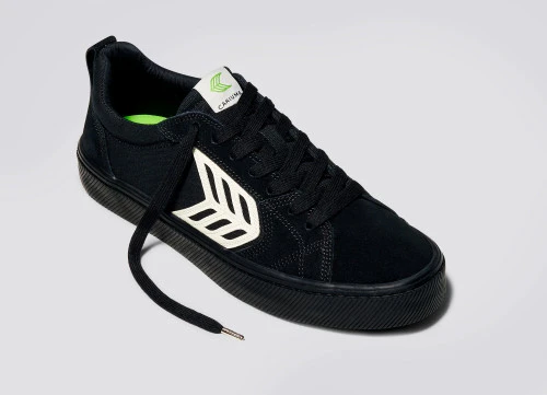 CARIUMA PRO SKATE ALL BLACK SUEDE SHOES(EX) - Image 6