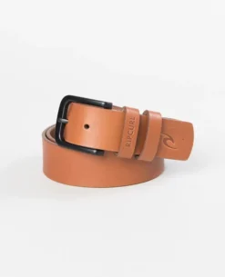RIP CURL CUT DOWN LEATHER BELT (EX)