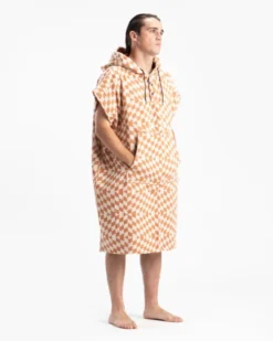 LEUS TERRACOTTA PONCHO - LARGE (EX)