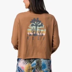 REEF MOJAVE LONG SLEEVE CROP (3FWKL04710410)