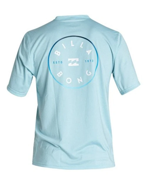 BILLABONG ROTOR LF SHORT SLEEVE RASHGUARD (MR011BRO) - Image 2