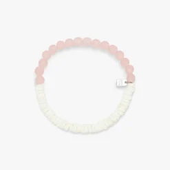 PURA VIDA PUKA SHELL & FROSTED BD BRACEL (36305)