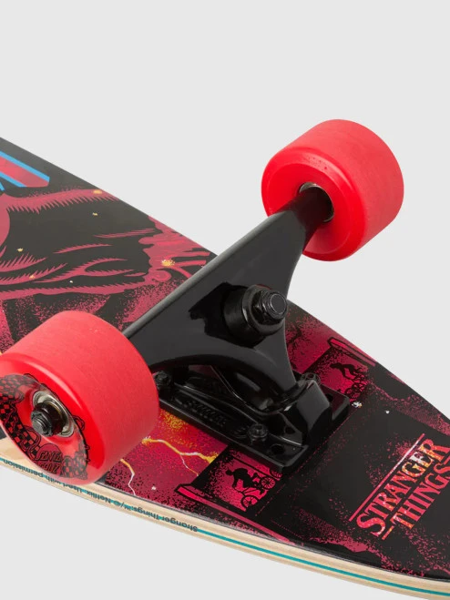 33" SANTA CRUZ SCREAMING HAND PIN TAIL CRUISER COMPLETE SKATEBOARD (STRANGER THINGS COMPLETE) - Image 3