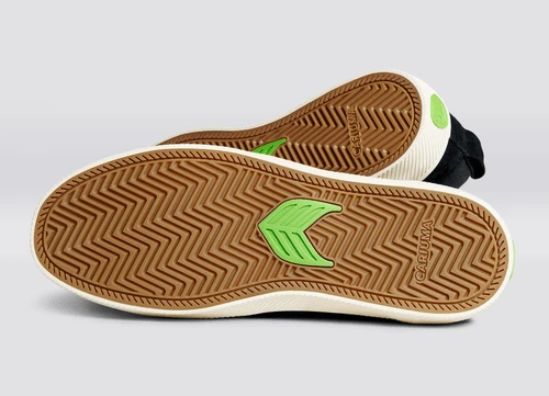 CARIUMA SLIP ON PRO BLACK SEUDE MEN'S SHOE - Image 4