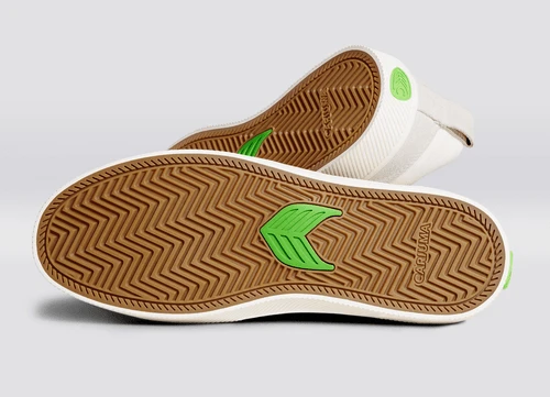 CARIUMA SLIP ON SKATE PRO OFF-WHITE VINTAGE WHITE SHOES(EX) - Image 4