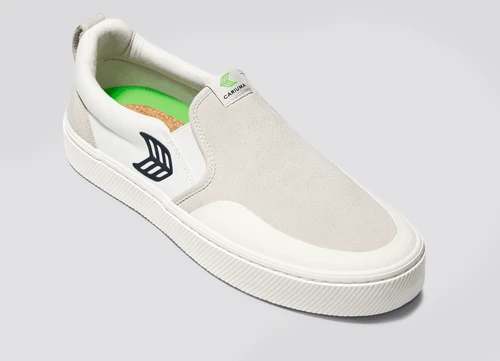 CARIUMA SLIP ON SKATE PRO OFF-WHITE VINTAGE WHITE SHOES(EX) - Image 5