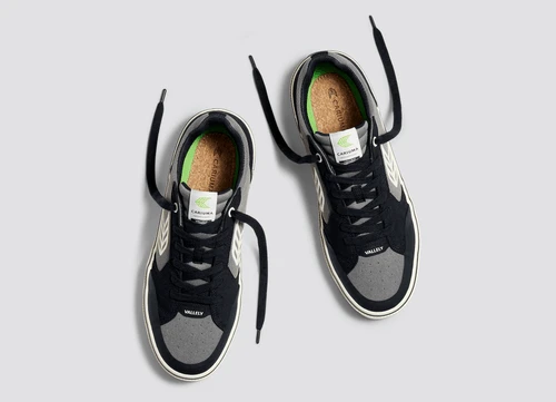 CARIUMA VALLELY BLACK SUEDE/CHARCOAL MEN'S SHOE - Image 7