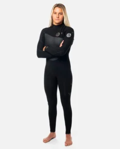 Rip Curl Women’s E7 Flashbomb Heatseeker 3/2 Zip Free Wetsuit